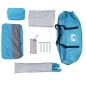 vidaXL WC-Zelt Blau Wasserdicht vidaXL WC-Zelt Blau Wasserdicht
