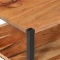 vidaXL Beistelltisch 35x35x45 cm Massivholz Akazie und Eisen vidaXL Beistelltisch 35x35x45 cm Massivholz Akazie und Eisen