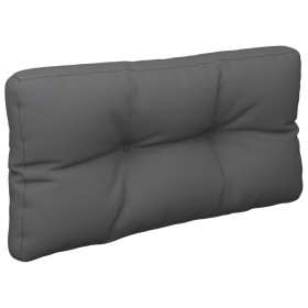 vidaXL Palettenkissen Anthrazit 80x40x12 cm Stoff