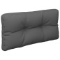 vidaXL Palettenkissen Anthrazit 80x40x12 cm Stoff vidaXL Palettenkissen Anthrazit 80x40x12 cm Stoff