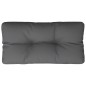vidaXL Palettenkissen Anthrazit 80x40x12 cm Stoff vidaXL Palettenkissen Anthrazit 80x40x12 cm Stoff
