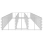 vidaXL Gabionen-Hochbeet Verzinkter Stahl 180x30x10 cm vidaXL Gabionen-Hochbeet Verzinkter Stahl 180x30x10 cm