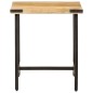 vidaXL Beistelltisch 45x45x50 cm Massivholz Mango und Eisen vidaXL Beistelltisch 45x45x50 cm Massivholz Mango und Eisen