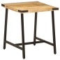 vidaXL Beistelltisch 45x45x50 cm Massivholz Mango und Eisen vidaXL Beistelltisch 45x45x50 cm Massivholz Mango und Eisen