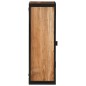 vidaXL Bad-Wandschrank 40x30x90 cm Massivholz Akazie und Eisen vidaXL Bad-Wandschrank 40x30x90 cm Massivholz Akazie und Eisen