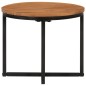 vidaXL Couchtisch 35x35x30 cm Massivholz Akazie und Eisen vidaXL Couchtisch 35x35x30 cm Massivholz Akazie und Eisen