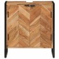 vidaXL Badschrank 55x35x60 cm Massivholz Akazie und Eisen vidaXL Badschrank 55x35x60 cm Massivholz Akazie und Eisen