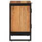 vidaXL Badschrank 55x35x60 cm Massivholz Akazie und Eisen vidaXL Badschrank 55x35x60 cm Massivholz Akazie und Eisen