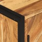 vidaXL Badschrank 55x35x60 cm Massivholz Akazie und Eisen vidaXL Badschrank 55x35x60 cm Massivholz Akazie und Eisen