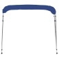 vidaXL 4-Bow Bimini Top Blau 243x196x137 cm vidaXL 4-Bow Bimini Top Blau 243x196x137 cm