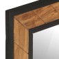 vidaXL Badspiegel 60x1x55 cm Massivholz Akazie vidaXL Badspiegel 60x1x55 cm Massivholz Akazie
