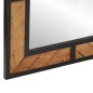 vidaXL Badspiegel 60x1x55 cm Massivholz Akazie vidaXL Badspiegel 60x1x55 cm Massivholz Akazie