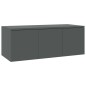 vidaXL TV-Schrank Grau 80x34x30 cm Holzwerkstoff vidaXL TV-Schrank Grau 80x34x30 cm Holzwerkstoff