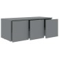 vidaXL TV-Schrank Grau 80x34x30 cm Holzwerkstoff vidaXL TV-Schrank Grau 80x34x30 cm Holzwerkstoff