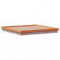 vidaXL Massivholzbett mit LED-Beleuchtung Wachsbraun 180x200 cm Kiefer