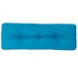 vidaXL Palettenkissen Blau 120x40x12 cm Stoff vidaXL Palettenkissen Blau 120x40x12 cm Stoff