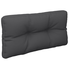 vidaXL Palettenkissen Schwarz 80x40x12 cm Stoff