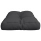 vidaXL Palettenkissen Schwarz 80x40x12 cm Stoff vidaXL Palettenkissen Schwarz 80x40x12 cm Stoff