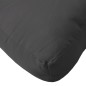 vidaXL Palettenkissen Schwarz 80x40x12 cm Stoff vidaXL Palettenkissen Schwarz 80x40x12 cm Stoff