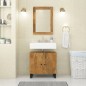 vidaXL Spiegel 70x50 cm Massivholz Mango und Glas vidaXL Spiegel 70x50 cm Massivholz Mango und Glas