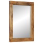 vidaXL Spiegel 70x50 cm Massivholz Mango und Glas vidaXL Spiegel 70x50 cm Massivholz Mango und Glas