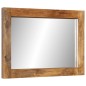 vidaXL Spiegel 70x50 cm Massivholz Mango und Glas vidaXL Spiegel 70x50 cm Massivholz Mango und Glas