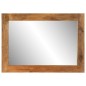 vidaXL Spiegel 70x50 cm Massivholz Mango und Glas vidaXL Spiegel 70x50 cm Massivholz Mango und Glas