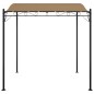 vidaXL Markise Taupe 2x2,3 m 180 g/m² Stoff und Stahl vidaXL Markise Taupe 2x2,3 m 180 g/m² Stoff und Stahl