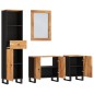 vidaXL 4-tlg. Badmöbel-Set Massivholz Akazie vidaXL 4-tlg. Badmöbel-Set Massivholz Akazie