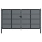 vidaXL Gartentor Anthrazit 400 x 250 cm Stahl vidaXL Gartentor Anthrazit 400 x 250 cm Stahl