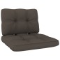 vidaXL Gartenstühle 2 Stk. mit Taupe Kissen Kiefer Imprägniert vidaXL Gartenstühle 2 Stk. mit Taupe Kissen Kiefer Imprägniert
