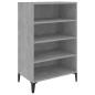 vidaXL Sideboard Betongrau 57x35x90 cm Holzwerkstoff vidaXL Sideboard Betongrau 57x35x90 cm Holzwerkstoff