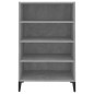 vidaXL Sideboard Betongrau 57x35x90 cm Holzwerkstoff vidaXL Sideboard Betongrau 57x35x90 cm Holzwerkstoff