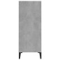 vidaXL Sideboard Betongrau 57x35x90 cm Holzwerkstoff vidaXL Sideboard Betongrau 57x35x90 cm Holzwerkstoff