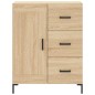 Highboard Sonoma-Eiche 69,5x34x180 cm Holzwerkstoff Highboard Sonoma-Eiche 69,5x34x180 cm Holzwerkstoff