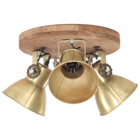 vidaXL Deckenlampe Industriestil 25 W Messing 42x27 cm E27   