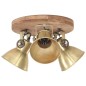 vidaXL Deckenlampe Industriestil 25 W Messing 42x27 cm E27 vidaXL Deckenlampe Industriestil 25 W Messing 42x27 cm E27