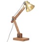 vidaXL Schreibtischlampe Industriestil Messing Rund 58x18x90 cm E27 vidaXL Schreibtischlampe Industriestil Messing Rund 58x18x90 cm E27