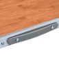 vidaXL Klappbarer Campingtisch Aluminium 60x45 cm vidaXL Klappbarer Campingtisch Aluminium 60x45 cm