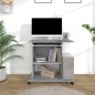 vidaXL Schreibtisch Grau Sonoma 80x50x75 cm Holzwerkstoff vidaXL Schreibtisch Grau Sonoma 80x50x75 cm Holzwerkstoff