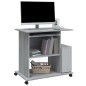vidaXL Schreibtisch Grau Sonoma 80x50x75 cm Holzwerkstoff vidaXL Schreibtisch Grau Sonoma 80x50x75 cm Holzwerkstoff