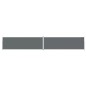 vidaXL Seitenmarkise Ausziehbar Anthrazit 200x1200 cm vidaXL Seitenmarkise Ausziehbar Anthrazit 200x1200 cm