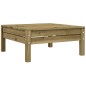 vidaXL Gartenhocker mit Kissen Kiefernholz Imprägniert vidaXL Gartenhocker mit Kissen Kiefernholz Imprägniert