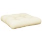 vidaXL Palettenkissen 2-tlg. Creme Stoff vidaXL Palettenkissen 2-tlg. Creme Stoff