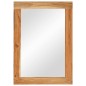 vidaXL Spiegel 70x50 cm Massivholz Akazie und Glas vidaXL Spiegel 70x50 cm Massivholz Akazie und Glas