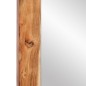 vidaXL Spiegel 70x50 cm Massivholz Akazie und Glas vidaXL Spiegel 70x50 cm Massivholz Akazie und Glas