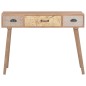 vidaXL Konsolentisch mit 3 Schubladen 100x30x73 cm Massivholz Kiefer vidaXL Konsolentisch mit 3 Schubladen 100x30x73 cm Massivholz Kiefer