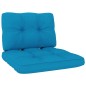 vidaXL Gartenstühle 2 Stk. mit Blauen Kissen Kiefer Imprägniert vidaXL Gartenstühle 2 Stk. mit Blauen Kissen Kiefer Imprägniert