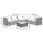 vidaXL 7-tlg. Garten-Lounge-Set mit Kissen Poly Rattan Schwarz vidaXL 7-tlg. Garten-Lounge-Set mit Kissen Poly Rattan Schwarz