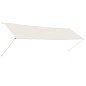 vidaXL Einziehbare Markise 400×150 cm Creme vidaXL Einziehbare Markise 400×150 cm Creme